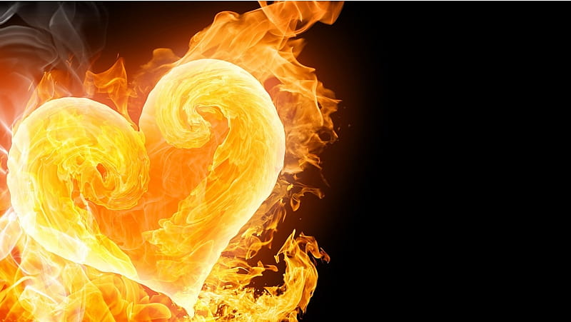 Heart Of Fire, HD wallpaper | Peakpx