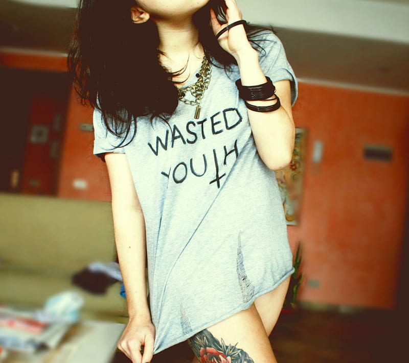 Wasted Youth, awesome, love, HD wallpaper