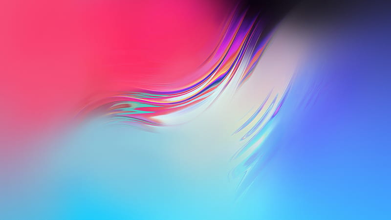 dual color, gradient, blurry, Abstract, HD wallpaper