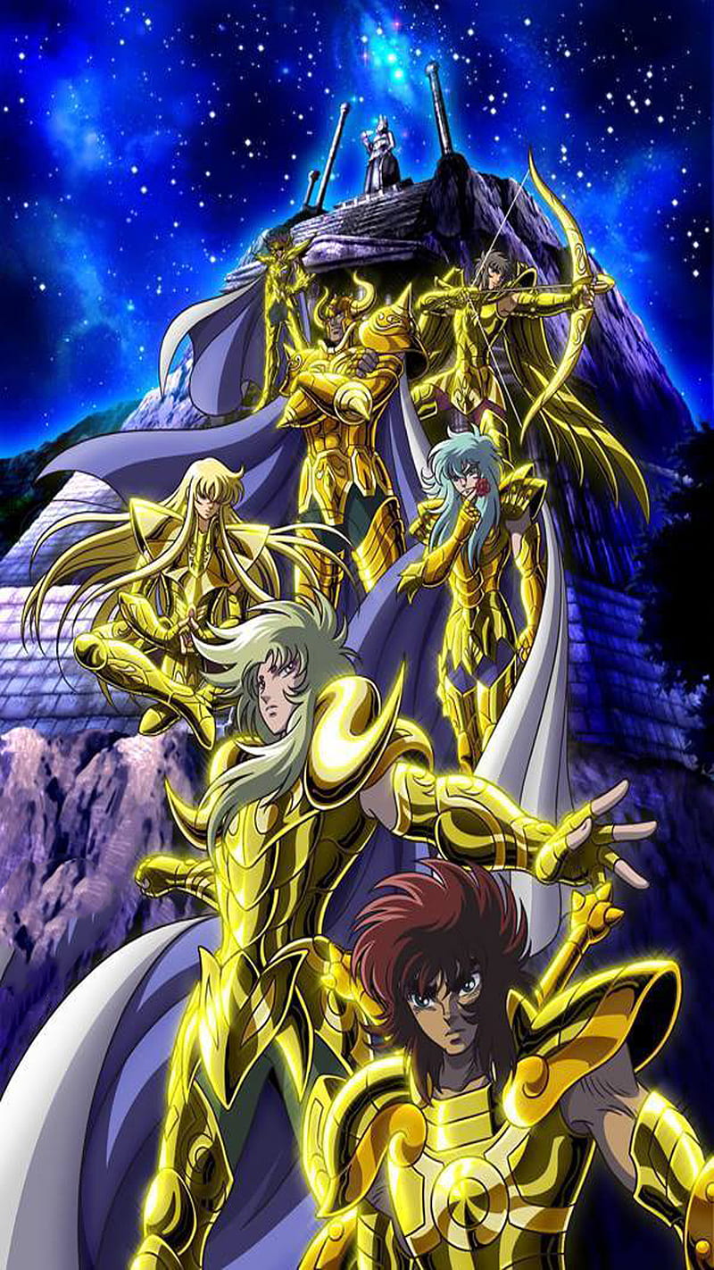 Lexica - Saint Seiya, gold saint, 90's anime aesthetic