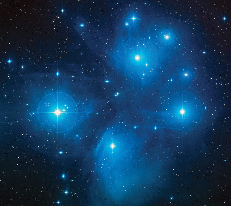 Stars, cosmos, pleiades, HD wallpaper