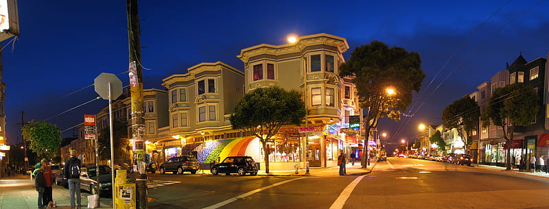 Haight-Ashbury - San Francisco, USA, San Francisco, Haight Ashbury, California, HD wallpaper