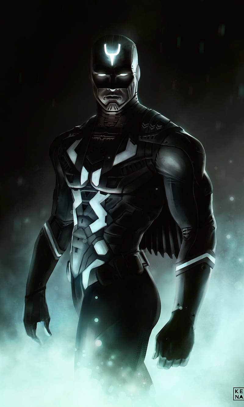 Black Bolt, avengers, inhumans, marvel, HD phone wallpaper