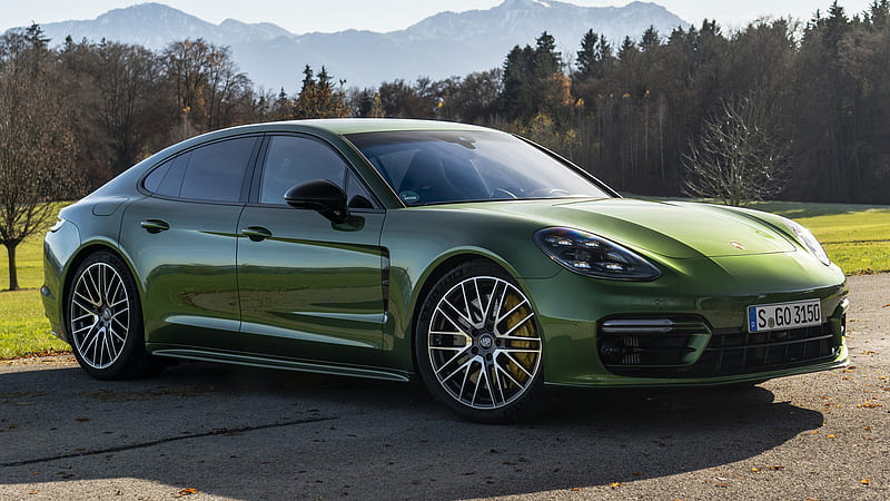 Porsche, Porsche Panamera 4S SportDesign Package, Car, Full-Size Car, Green Car, Luxury Car, HD wallpaper