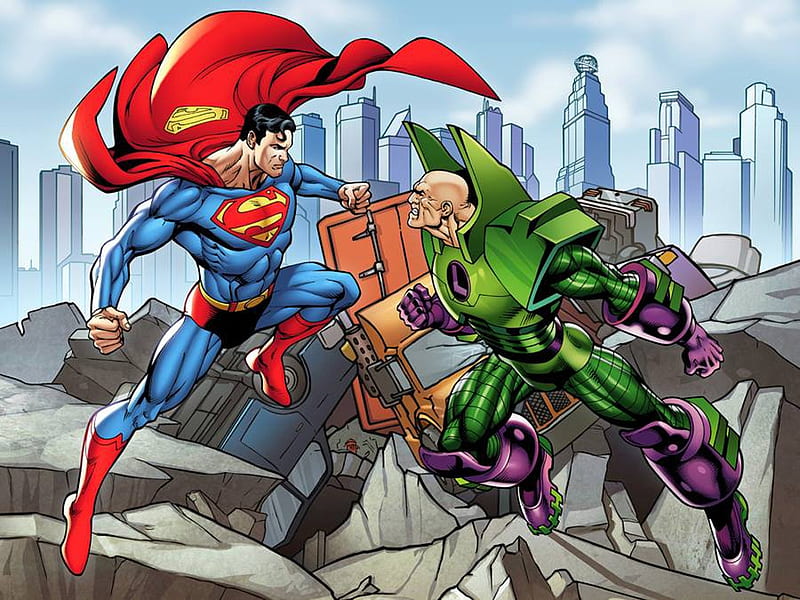 Superman & Lex Luthor, DC Comics, Superheroes, Superman, Villains, Lex  Luthor, HD wallpaper | Peakpx