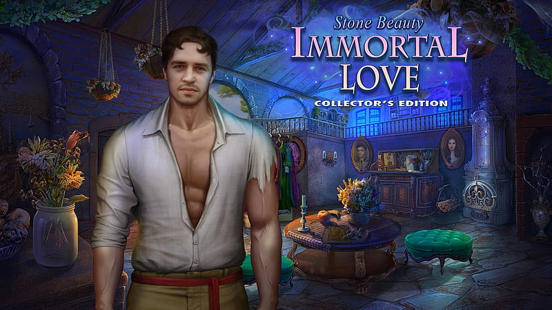 Immortal Love 7 - Stone Beauty02, video games, cool, puzzle, hidden object, fun, HD wallpaper