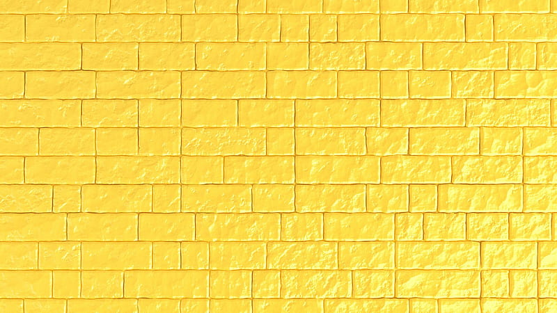 Yellow Brick Wall Background Brick, HD wallpaper