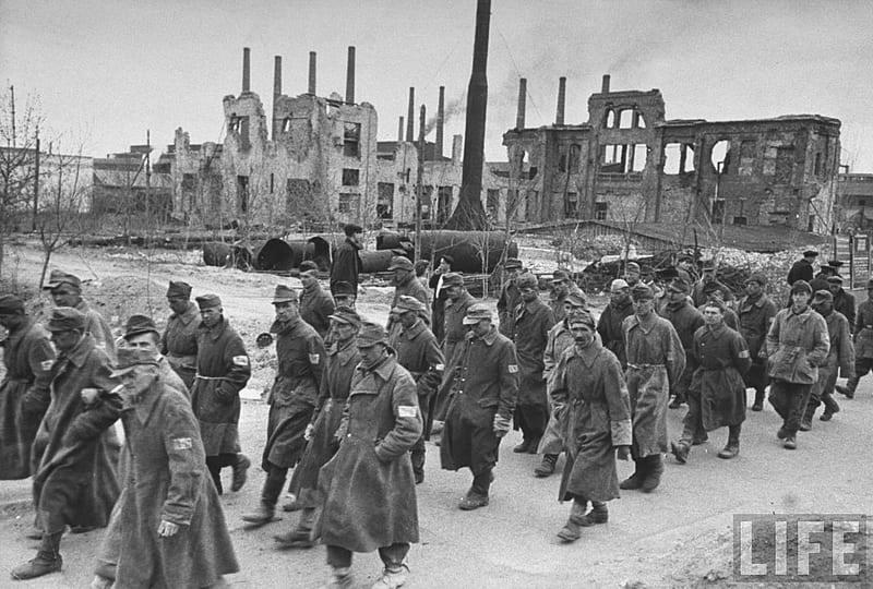 German Prisoners At Stalingrad German Pow World War Two Guerra Stalingrad HD