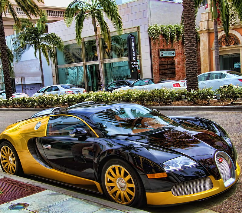 Bugatti Veyron, car, sport, HD wallpaper