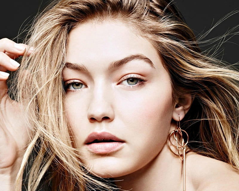 Gigi Hadid, girl, model, jewel, face, woman, HD wallpaper | Peakpx