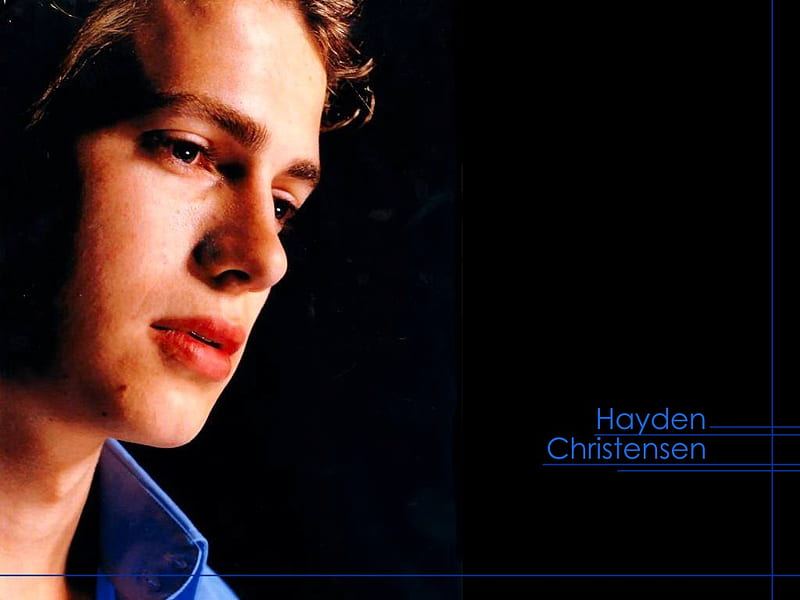 Ayden Christensen, male, look, people, lips, actor, HD wallpaper