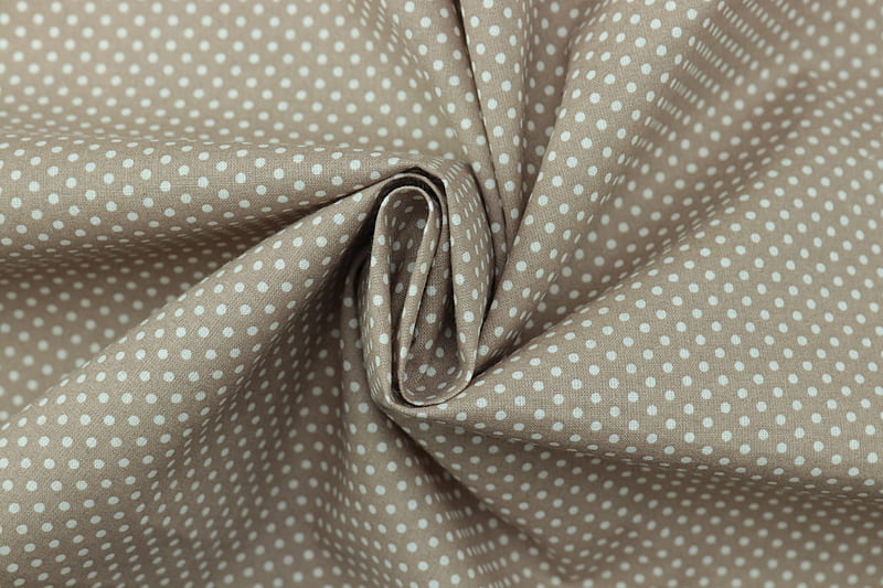 fabric, folds, polka dots, dots, pattern, texture, HD wallpaper