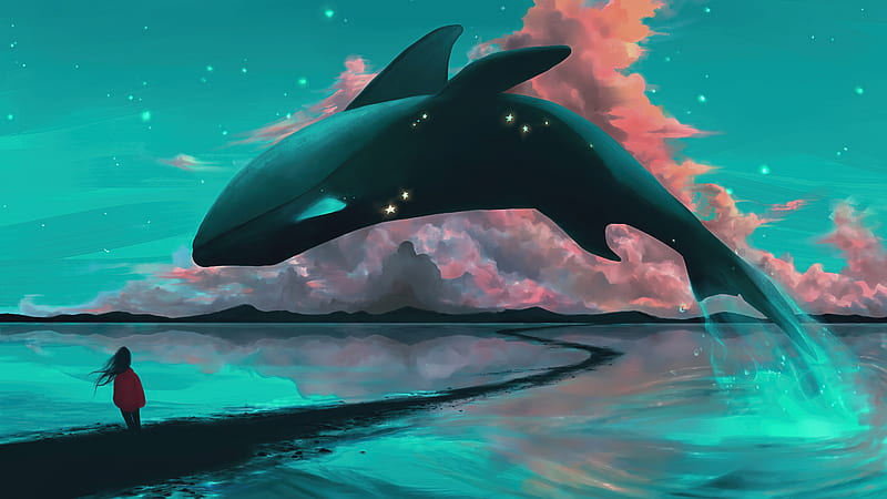 Fantasy Animals, Whale, HD wallpaper | Peakpx