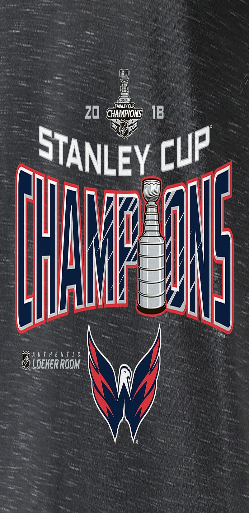 All Caps Washington Capitals, 2018 Nhl Stanley Cup Champions