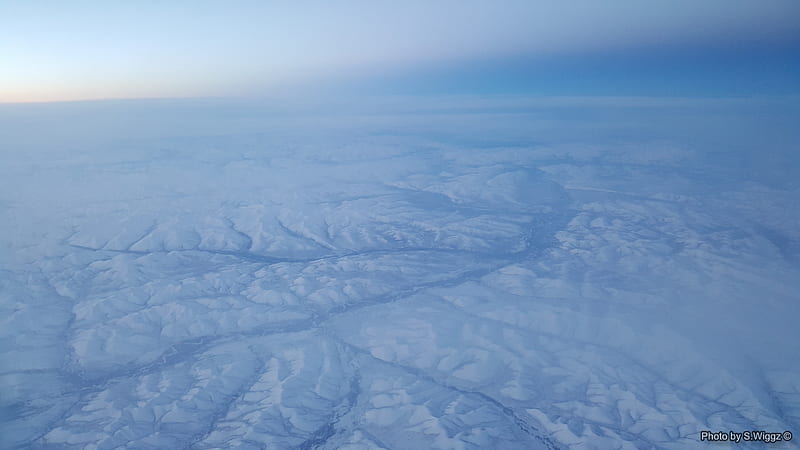 Frozen Tundra Northern Russia, Mountains, Sky, Russia, Snow, Frozen, Ice, Tundra, HD wallpaper