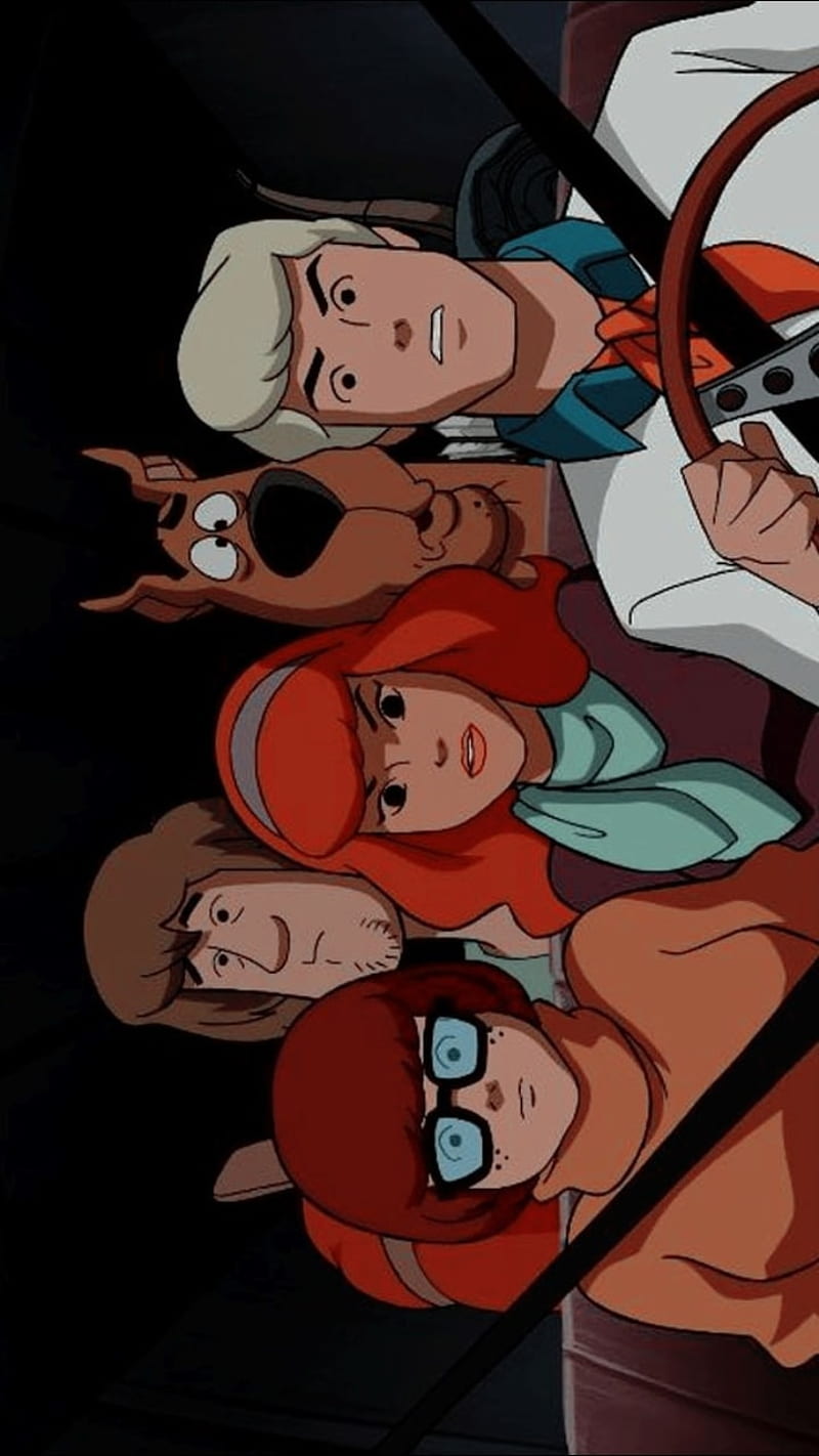 Scooby gang , adventure, cartoon, network, scooby doo, HD phone wallpaper