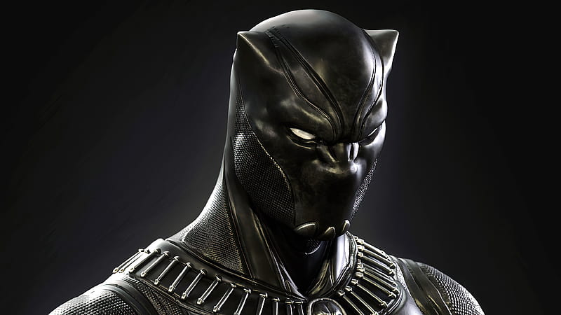 Black Panther Darkness , black-panther, superheroes, artist, artwork, digital-art, HD wallpaper