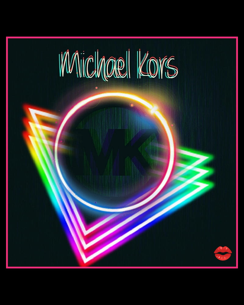 Michael Kors Neon, logo, michael kors, HD phone wallpaper