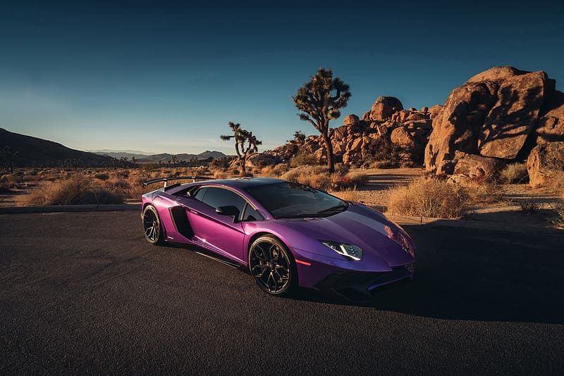 High-Resolution Lamborghini Aventador SV Photos