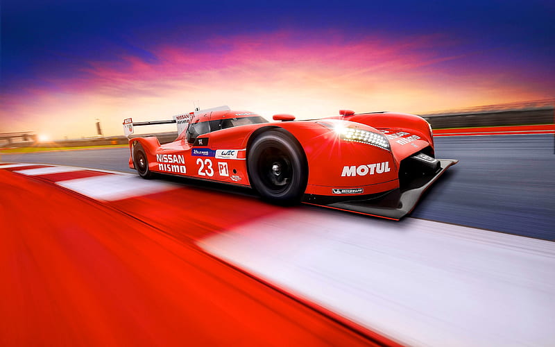 Nissan, Nissan GT-R LM Nismo, Car, Formula 1, Red Car, HD wallpaper