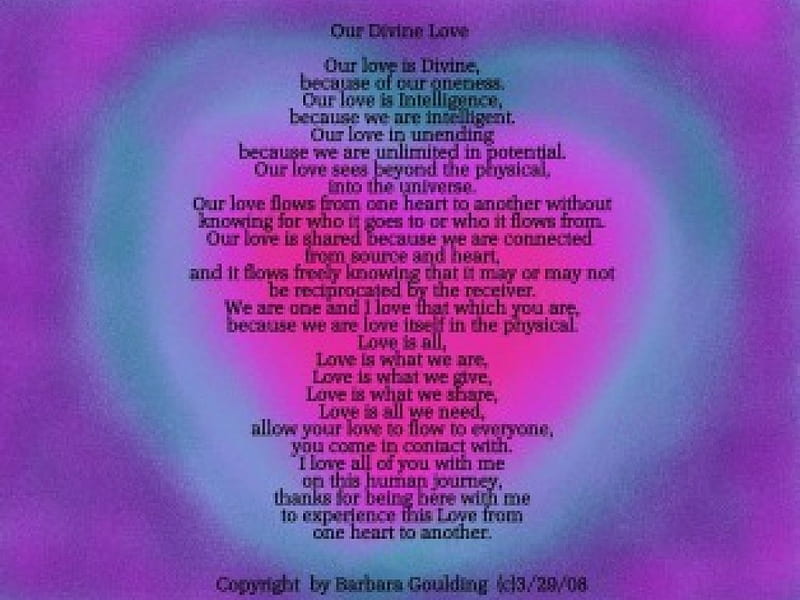 Love poem on heart background, hope, divinity, love, divine love, peace,  joy, HD wallpaper | Peakpx