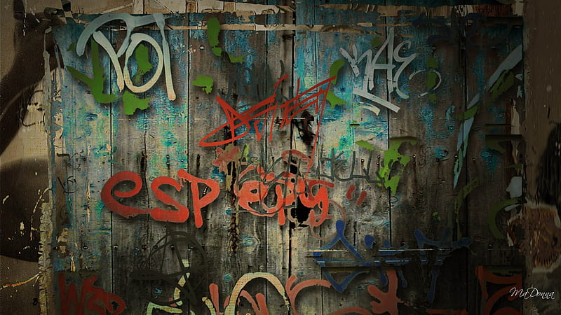 Graffiti Wall, grunge, person, grungy, paint, dark, graffiti, wall, vintage, HD wallpaper