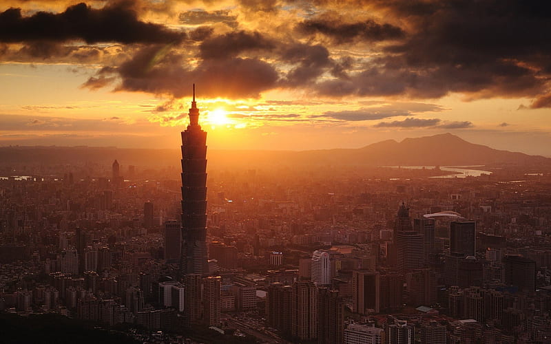 *** TAIPEI - Taiwan ***, kontynenty, miasta, krajobrazy, panstwa, HD wallpaper