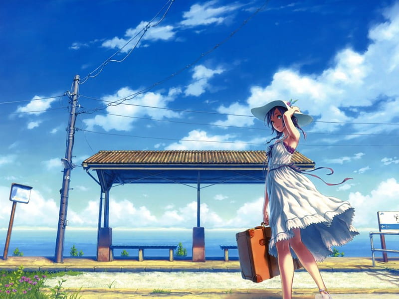 HD summer anime scenery wallpapers | Peakpx