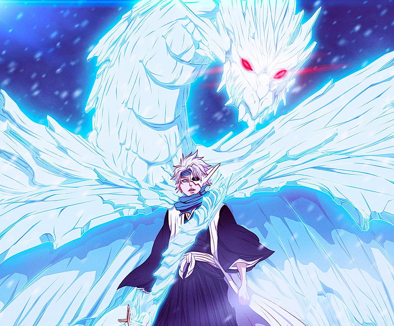 HD toshiro/hyorinmaru wallpapers | Peakpx