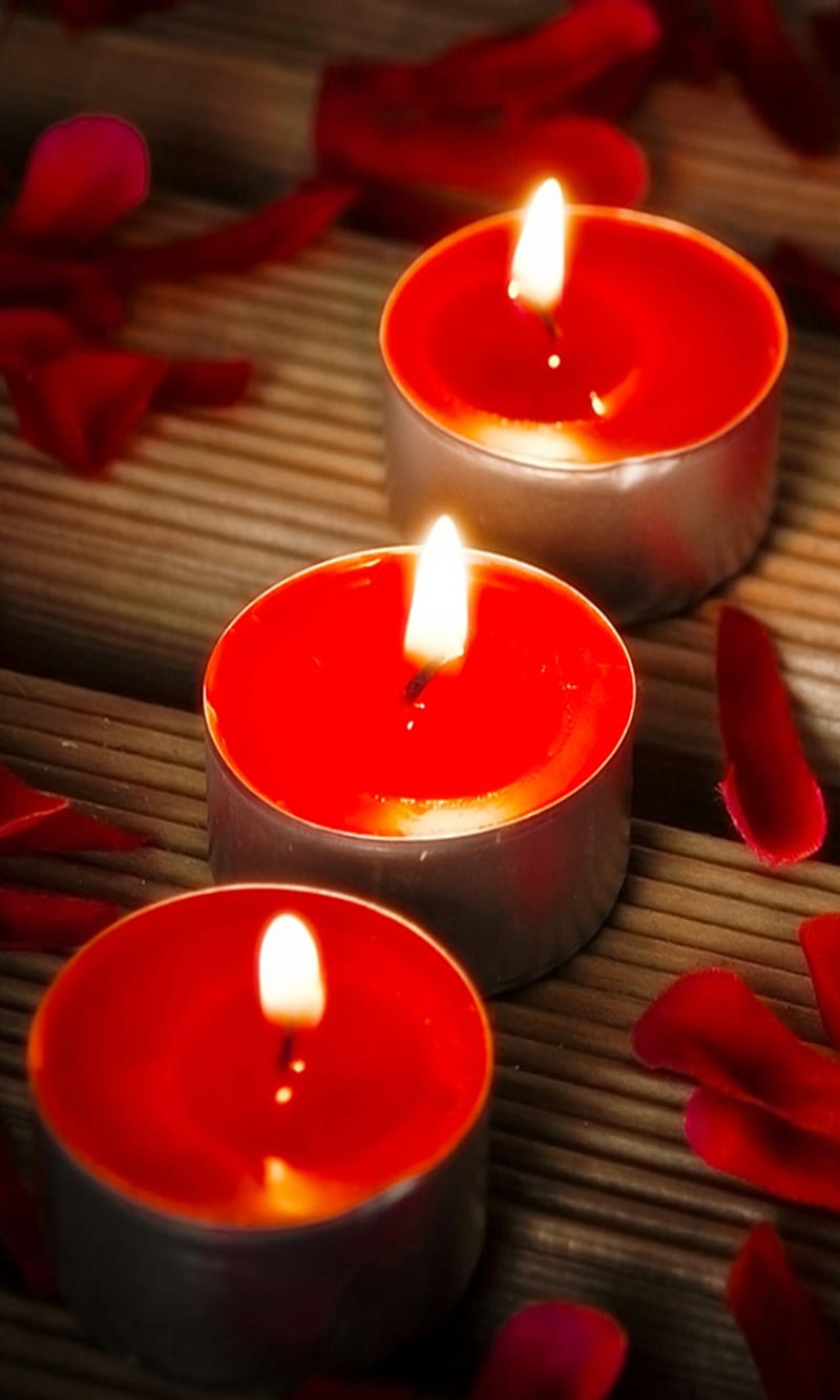 Love candles, candles, love, new, nice, petals, romantic, HD phone wallpaper  | Peakpx