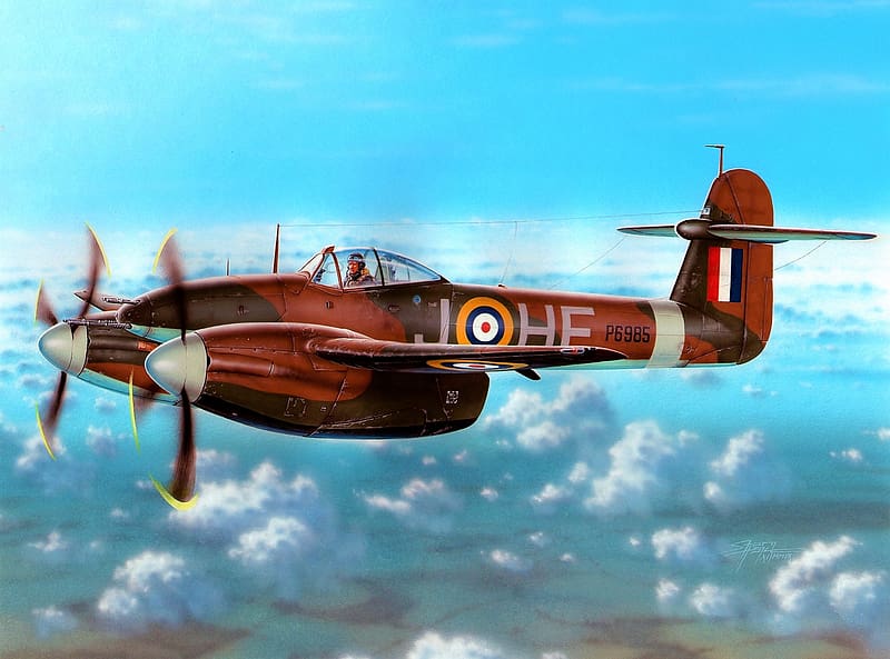 Westland Whirlwind Artwork, World War Two, Westland Whirlwind, Art, British Aircraft, HD wallpaper