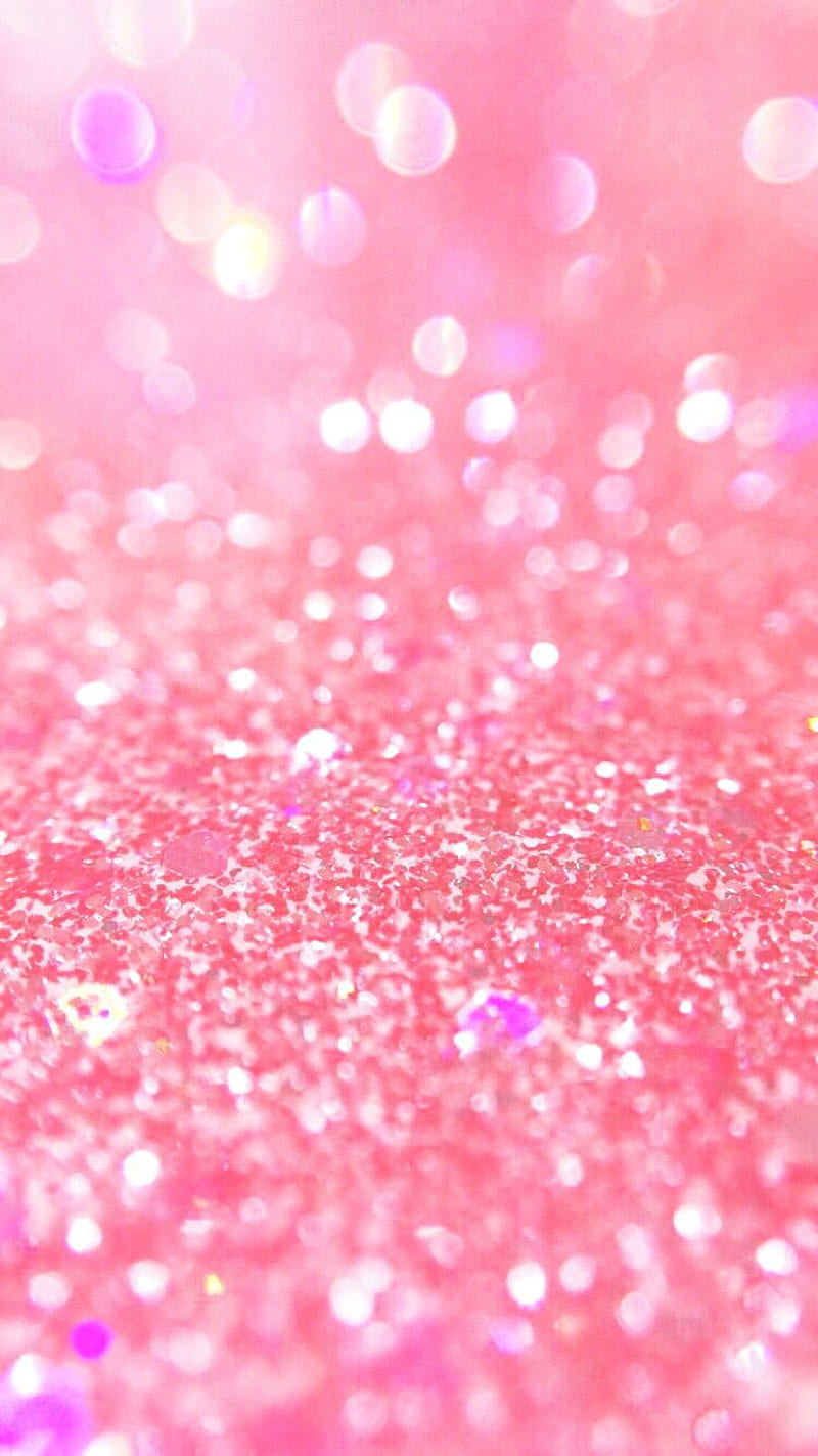 Pink Glitter, glitter, pink, shine, sparkles, sparkling, HD phone