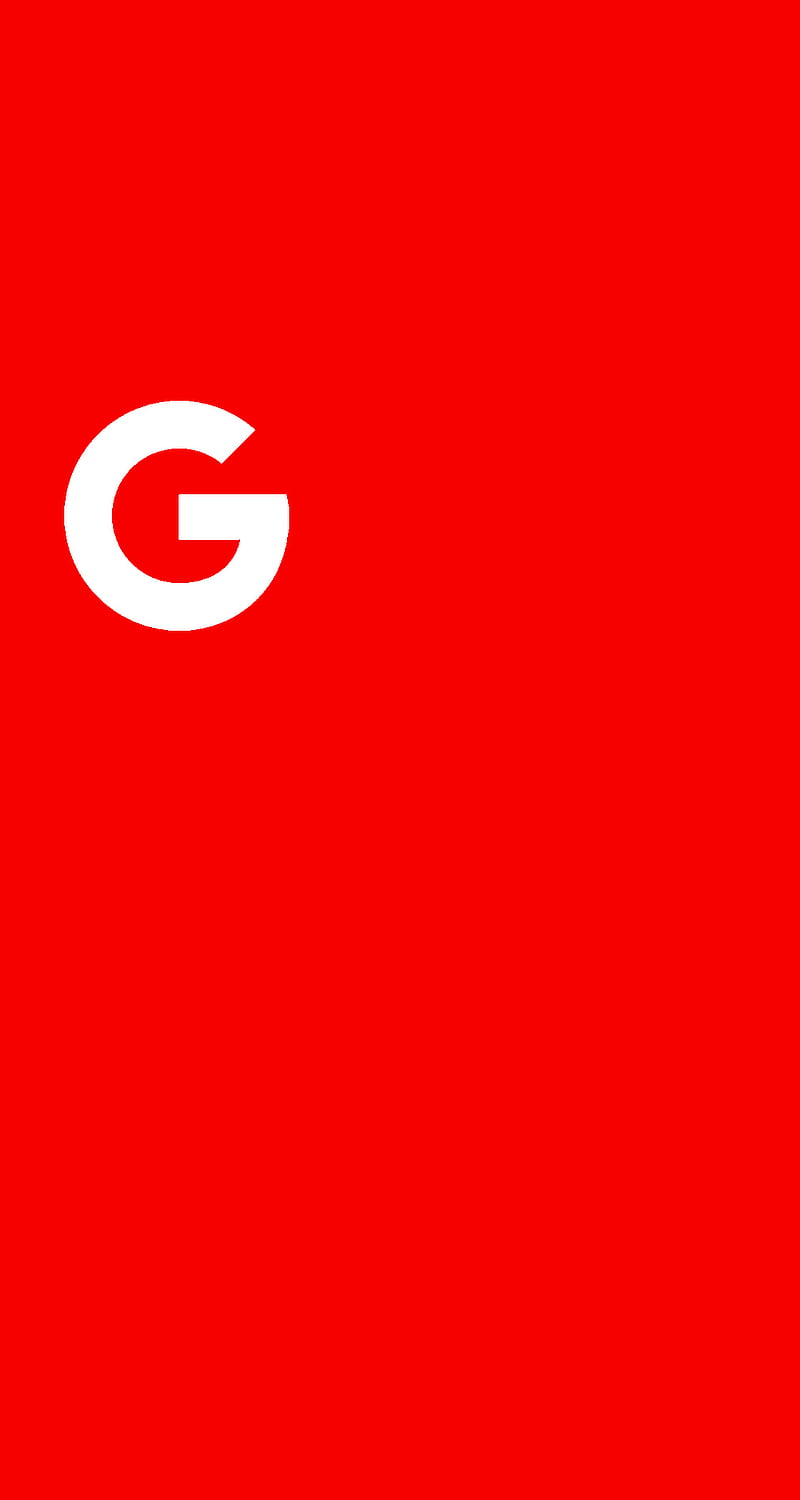 Google Pixel, 929 logo, minimal, new, red, simple, xl, HD phone wallpaper