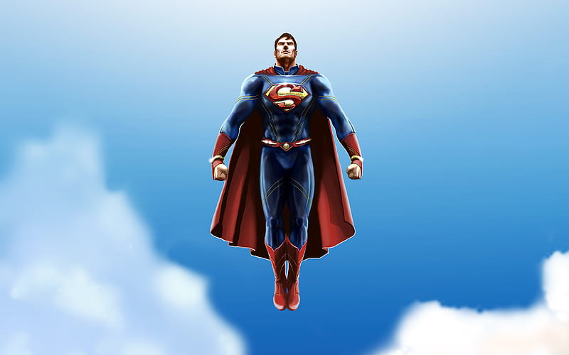 Superman Latest New Art, superman, superheroes, artwork, digital-art, artist, HD wallpaper