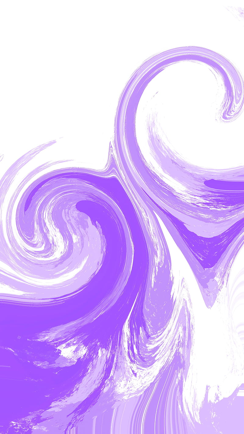 LILAC DREAM, 1080x1920, ABSTRACT, LIQUID, color, fluid, swirl, violet, wave, white, HD phone wallpaper