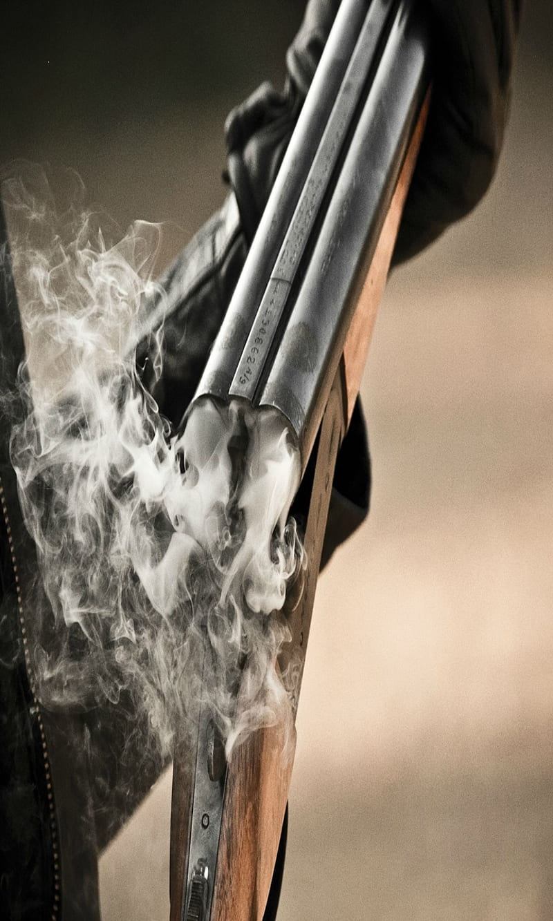 Smoke , bullet, bullets, gun, smoke, smoking, HD phone wallpaper