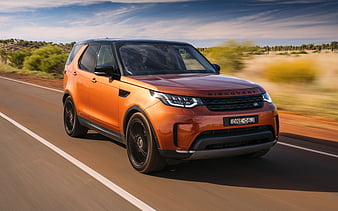 Land Rover Discovery 2017 cars, SUVs, road, Land Rover, HD wallpaper