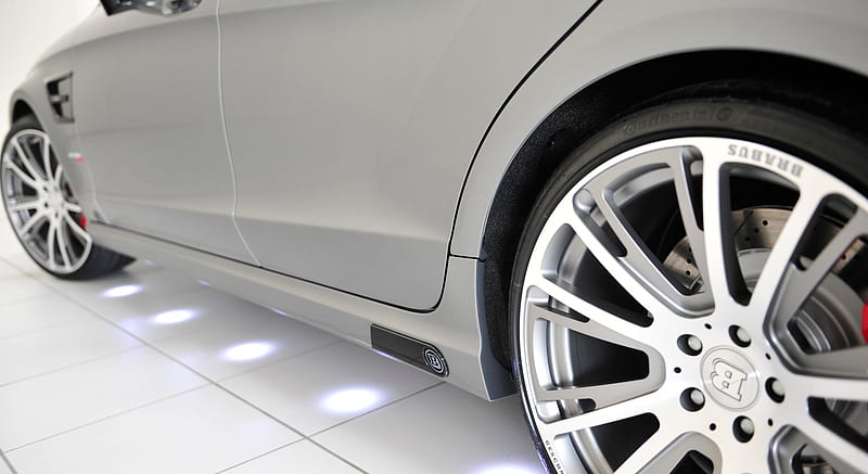 BRABUS 850 Shooting Brake based on Mercedes-Benz CLS63 AMG SB (2014) Side Skirts with Illumination , car, HD wallpaper