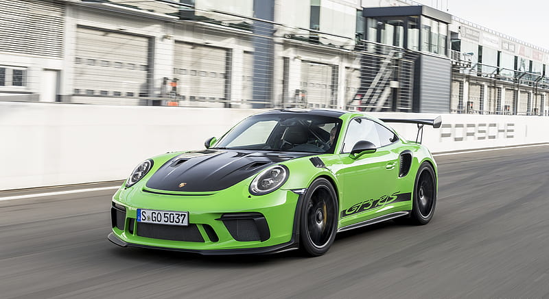 2019 Porsche 911 GT3 RS Weissach Package (Color: Lizard Green) - Front ...