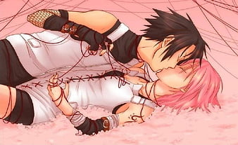 Sasuke and Sakura Kissing, sakura, naruto, sasuke, love, kissing, HD  wallpaper | Peakpx