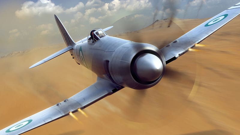 Military, Hawker Sea Fury, Military Aircraft, HD wallpaper