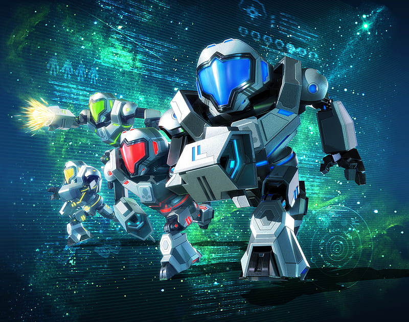 Metroid Prime Federation Force, HD wallpaper