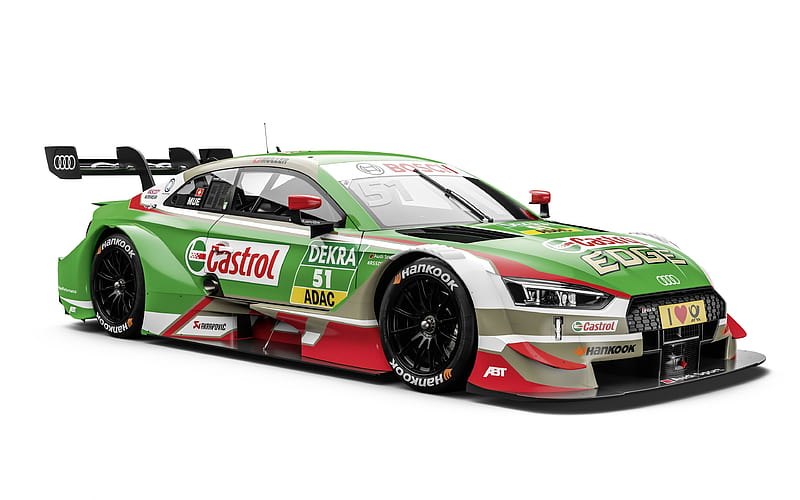 Nico Muller, Audi RS5 DTM, racing car, tuning RS5, sports coupe, 2018, Castrol EDGE, Audi Sport Team Abt Sportsline, Audi, HD wallpaper
