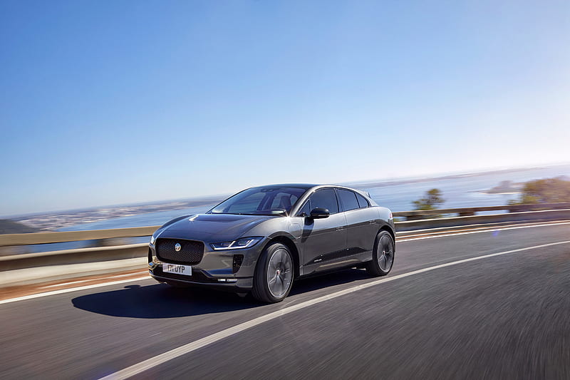 2019 Jaguar I-Pace, 2018 Geneva Motor Show, Electric, SUV, car, HD wallpaper