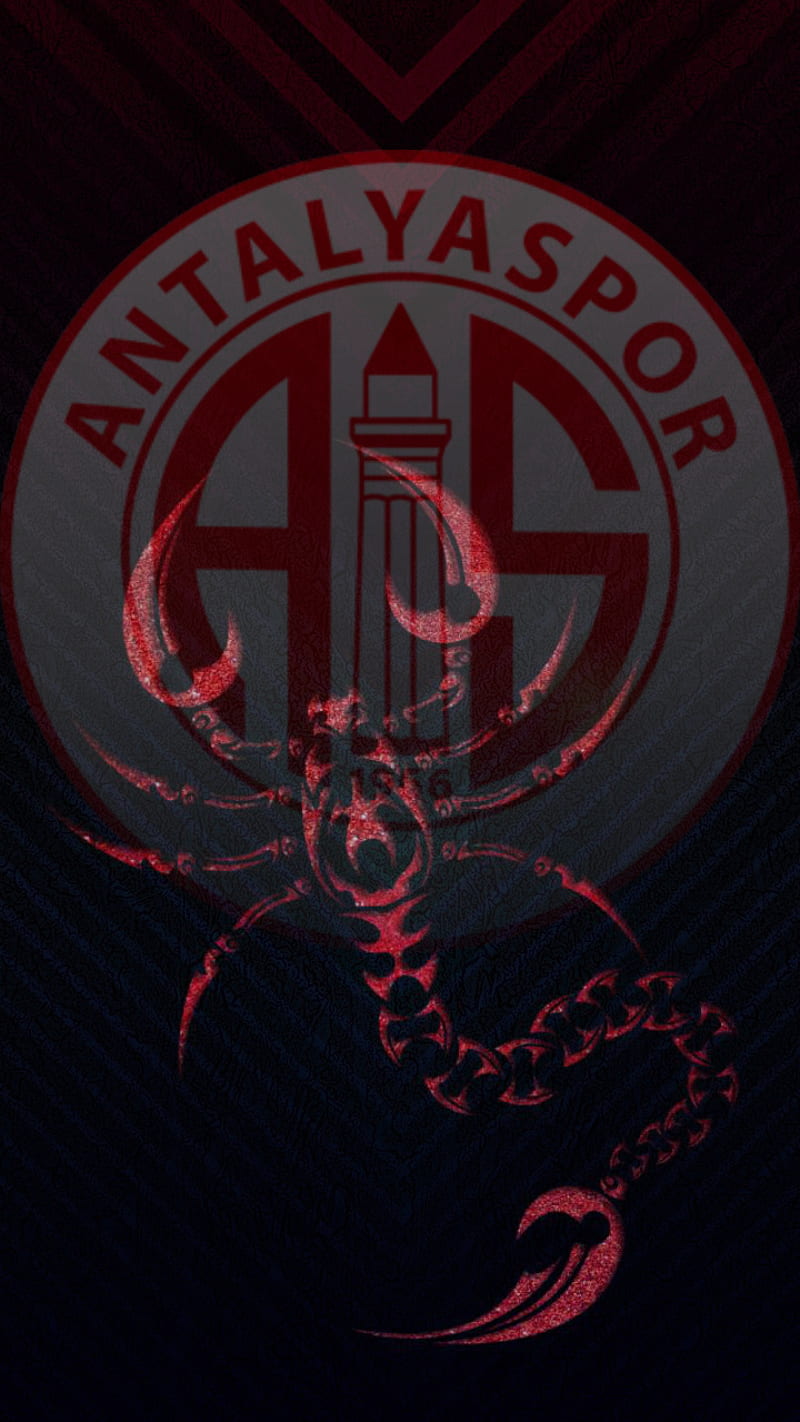 Antalyaspor, black, red, scorpion, scorpions, HD phone wallpaper