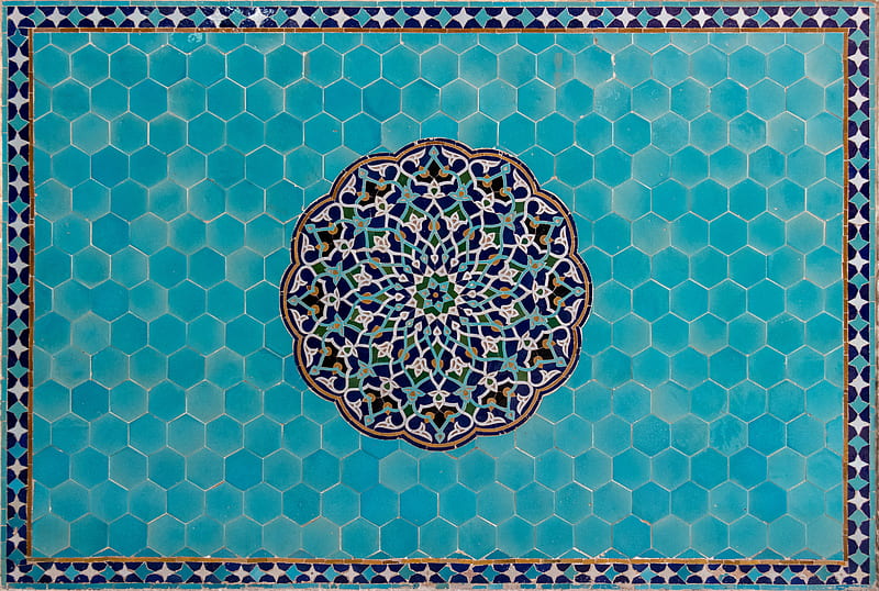 rectangular blue and gray board illustration, HD wallpaper
