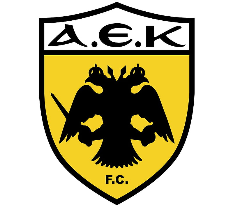 AEK Athens FC Logo, 1924, football, greece, philadelphia, HD wallpaper