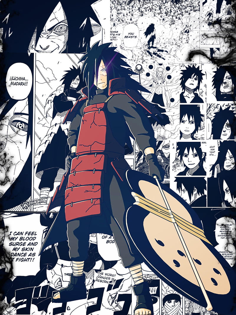 <b>Madara</b>, anime, <b>naruto</b>, sharingan, uchiha, HD phone wallpaper free download.