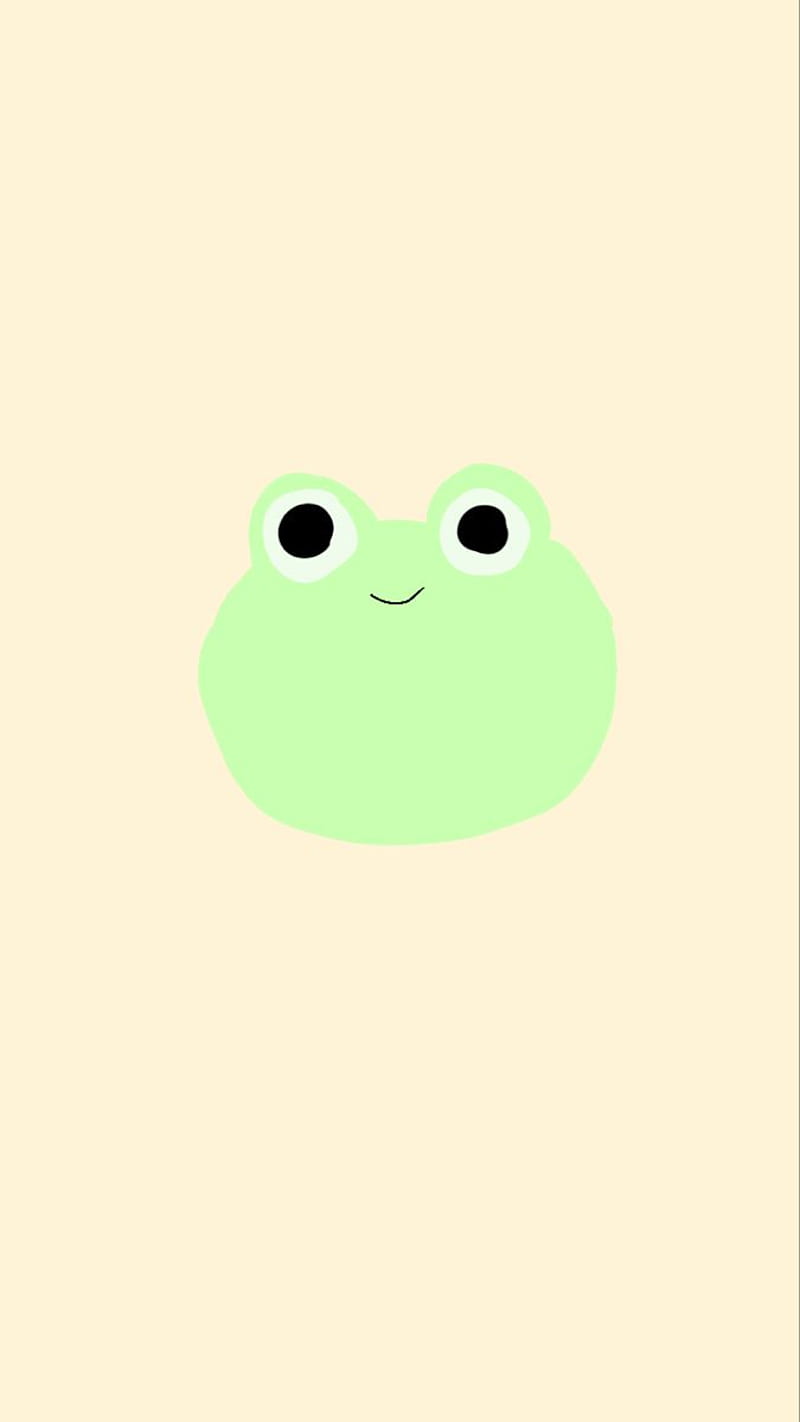 cute frog, Cartoon Frog, HD phone wallpaper