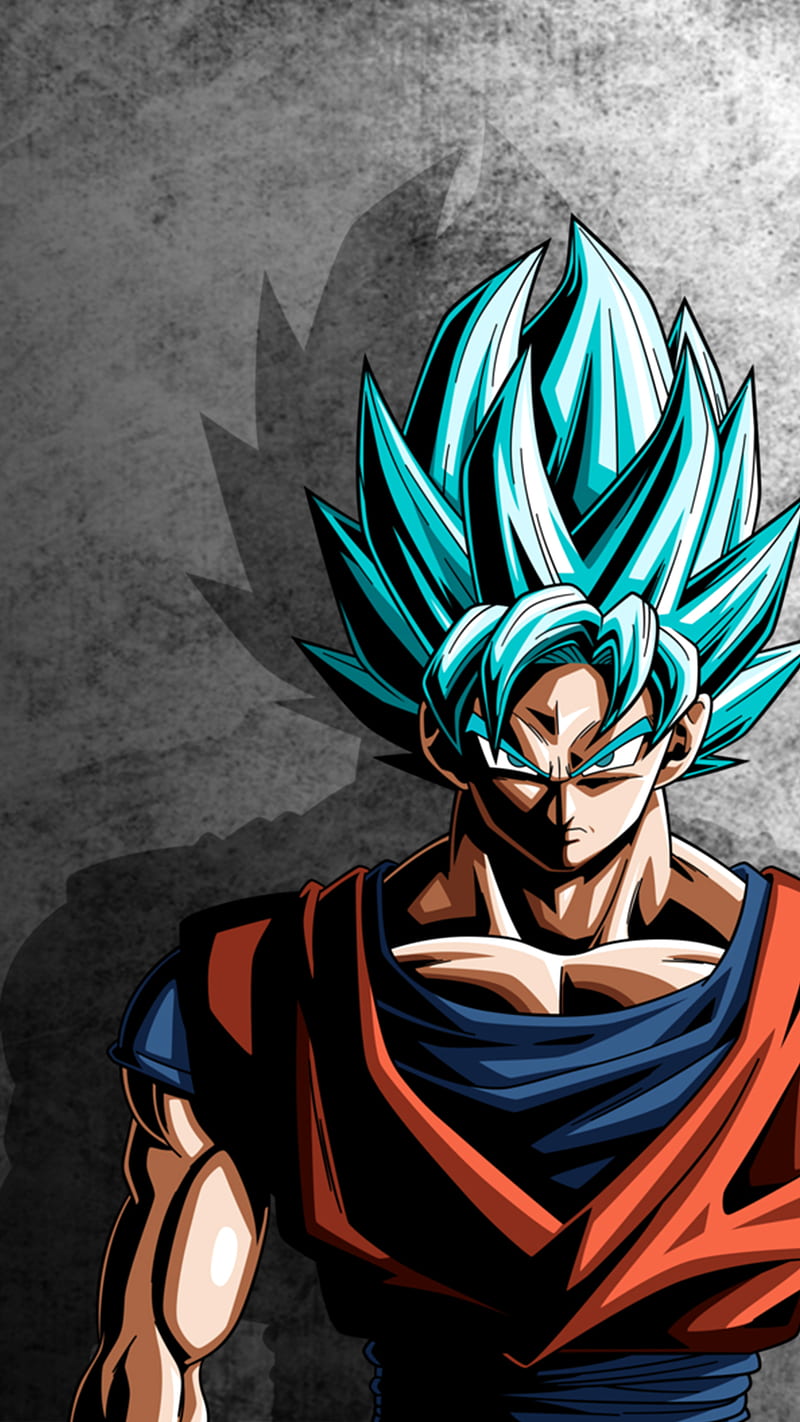 Goku ssj Blue 3 - Papel de parede Anime